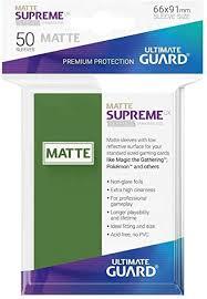 matte supreme 50 sleeves green 008815